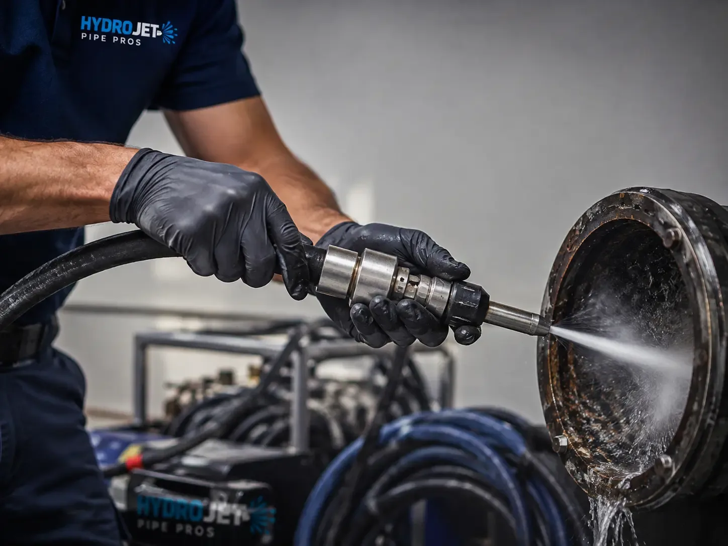 Hydro Jet Pipe Descaling in Chinook, WA